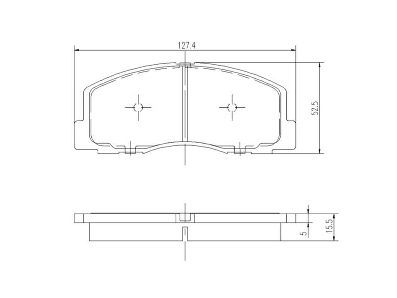 Brake pad for disc brake